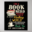 Suche nach literatur poster Nerd