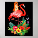 Suche nach flamingo blume poster Tiere