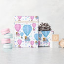 Suche nach heißluftballon geschenkpapier Blau