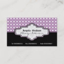 Suche nach lila punkt visitenkarten Weiß