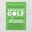 Suche nach minigolf einladungen Golfparty
