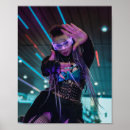 Suche nach futuristische stadt poster Cyberpunk