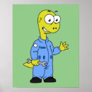 Suche nach mechanismus poster Cartoon