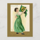 Suche nach vintage irische flagge postkarten Kleeblatt