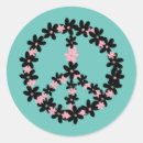 Suche nach frieden zeichen aufkleber Liebe