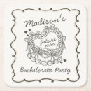 Suche nach bachelorette party untersetzer Bride