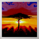 Suche nach afrikanischer sonnenuntergang poster Sonnenuntergänge