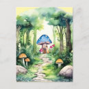 Suche nach magischer wald postkarten Fantasie