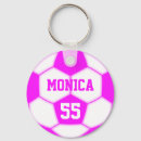 Suche nach rosa fußball schlüsselanhänger Personalisiert