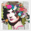 Suche nach vintage collage aufkleber Schön
