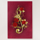 Suche nach schlüssel puzzle Blume
