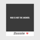 Suche nach krieg aufkleber Frieden