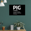 Suche nach pigs poster Lustig