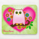 Suche nach eulen liebe mousepads Herz