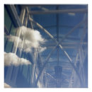 Suche nach blauer himmel und weiße wolken poster Reflexion
