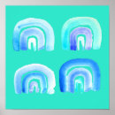 Suche nach retro regenbogen poster Blau
