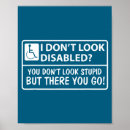 Suche nach behindert poster Nicht