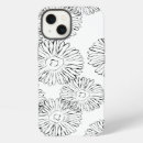 Suche nach schwarz weiß iphone hüllen Gänseblümchen