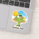 Suche nach kaktus cartoon aufkleber Wüste