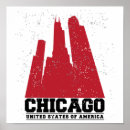 Suche nach chicago skyline poster Windige stadt