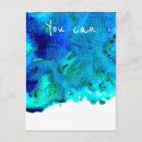 Suche nach abstrakte wasserfarben postkarten Blau