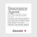 Suche nach versicherung aufkleber Agent