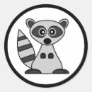 Suche nach waschbären aufkleber Tierwelt