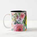 Suche nach romantische blumen tassen Aquarell