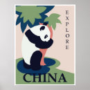 Suche nach chinesischer panda poster Vintag