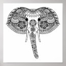 Suche nach indischer elefant poster Zendoodle