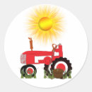 Suche nach roter traktor aufkleber Zugmaschine