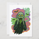 Suche nach der schrei einladungen Zombie