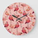 Suche nach rosa flamingos wanduhren Natur