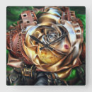 Suche nach meche poster Entwurf der robotischen rose