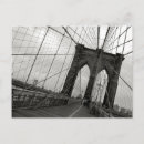 Suche nach brooklyn bridge postkarten Schwarz weiß