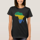 Suche nach gabun tshirts Silhouette