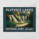 Suche nach plitvice seen postkarten Wasserfall