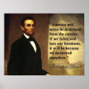 Suche nach abe poster Lincoln