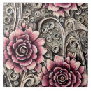 Suche nach vintage blumen fliesen Rosa blume