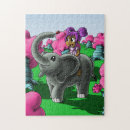 Suche nach rosa elefant puzzle Girl