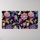 Suche nach paisley muster poster Vintag