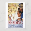 Suche nach reading postkarten Vintag