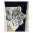 Suche nach grüne augen poster Katze