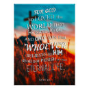 Suche nach john 3 16 poster Schrift