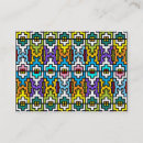 Suche nach afrikanisches muster visitenkarten Stammes