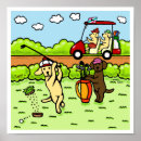 Suche nach funny golf poster Cartoon