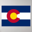 Suche nach colorado flagge kunst poster Usa