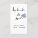 Suche nach etsy visitenkarten Handgefertigt mit liebe