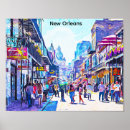 Suche nach louisiana poster Französisches viertel