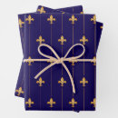 Suche nach fleur de lys geschenkpapier Vintag